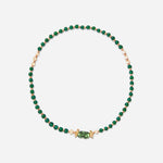 Load image into Gallery viewer, Handmade Czech Glass Beads Crystal - Enchanted Emerald Elegance