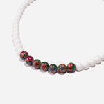 Load image into Gallery viewer, Handmade Czech Crystal Beads Long Chain - Snowfall Serenity