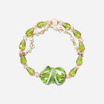 Load image into Gallery viewer, Verdant Harmony Bracelet Czech Glass Beads Swarovski Crystals
