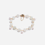 Load image into Gallery viewer, Serene Jade Bracelet Czech Glass Beads Swarovski Crystals
