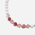 Load image into Gallery viewer, Handmade Czech Crystal Beads Long Chain - Crystal Blush Symphony Necklace