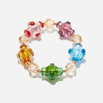 Load image into Gallery viewer, Handmade Czech Crystal Beads Bracelet - Kaleidoscope Crystal Charm