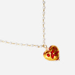 Load image into Gallery viewer, Heartstrings Necklace Necklace Czech Glass Beads Swarovski Crystals
