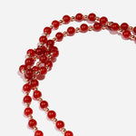 Load image into Gallery viewer, Handmade Czech Crystal Beads Long Chain - Crimson Elegance Sweater Chain
