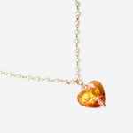 Load image into Gallery viewer, Heartstrings Necklace Necklace Czech Glass Beads Swarovski Crystals
