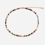 Load image into Gallery viewer, Rainbow Bliss Necklace Czech Glass Beads Swarovski Crystals
