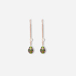 Load image into Gallery viewer, Handmade Czech Glass Crystal Crystal Earrings - Champagne Dusk Harmony Earrings
