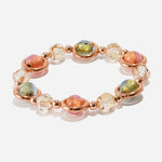 Load image into Gallery viewer, Stellar Twilight Bracelet Czech Glass Beads Swarovski Crystals
