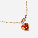 Load image into Gallery viewer, Handmade Czech Crystal Necklaces &amp; Bracelet Set - Heartfelt Passion
