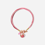 Load image into Gallery viewer, Handmade Czech Crystal Bracelet - Pink Petal
