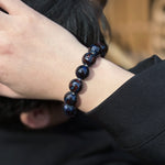 Load image into Gallery viewer, Starry Night Bracelet Czech Glass Beads Swarovski Crystals
